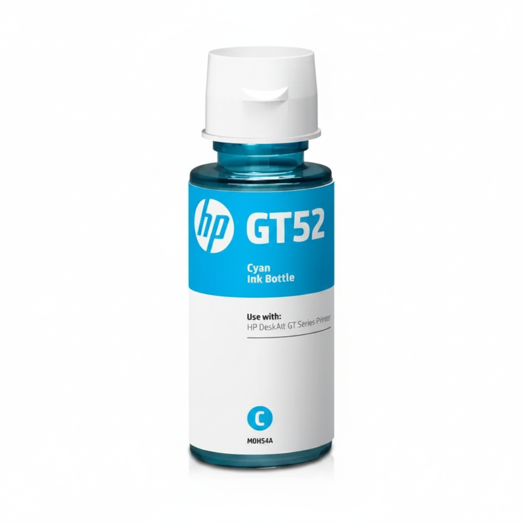 HP GT52 Cyan Original Ink Bottle créer pour Avaibility