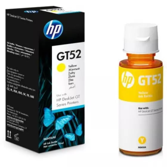 HP GT52 Yellow Original Ink Bottle créer pour Avaibility