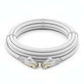 Câble réseau RJ45 FTP CAT.6 blindé 10 mètres blanc