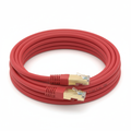 Câble réseau RJ45 FTP CAT.6 blindé 3 mètres rouge