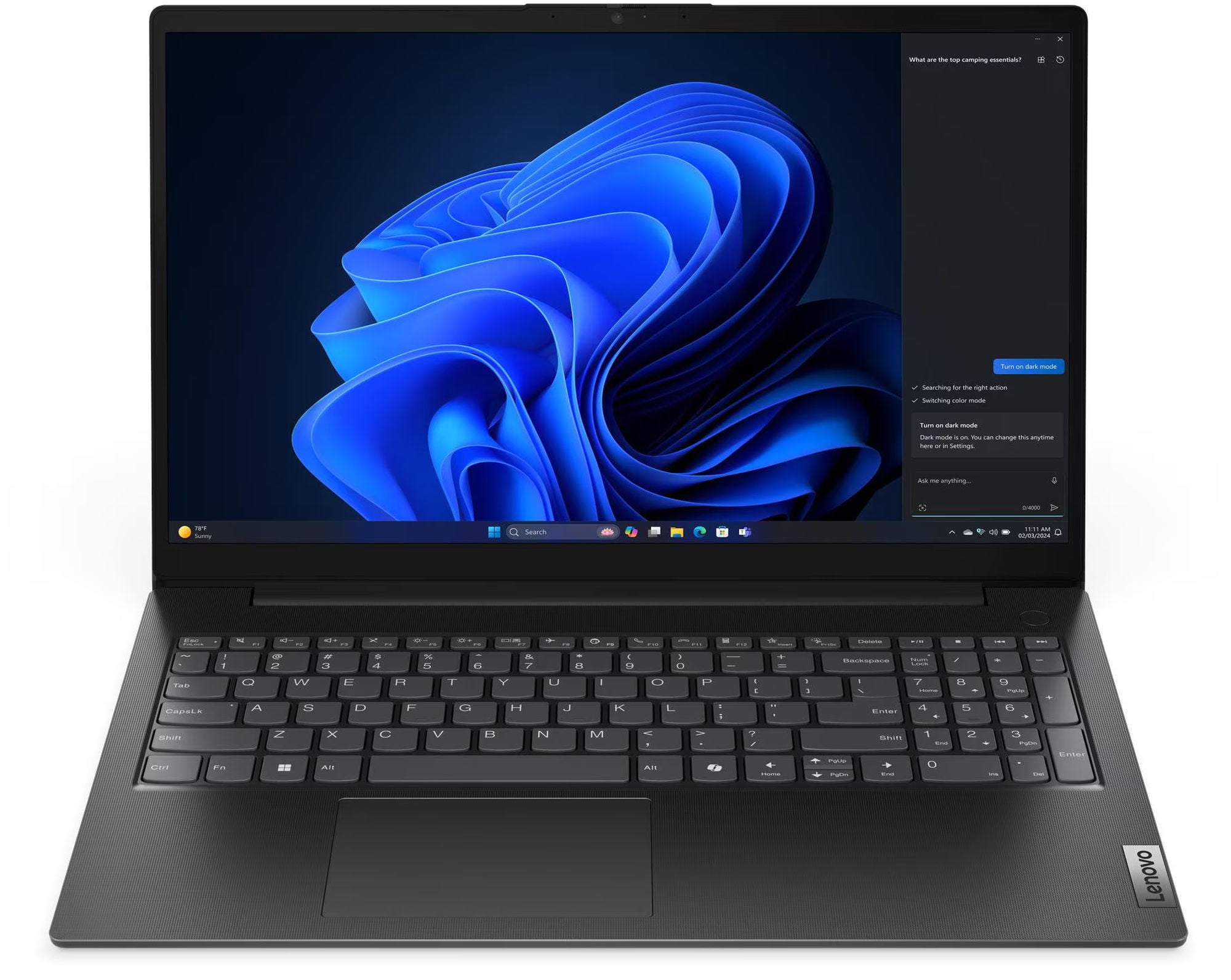 Lenovo V15 G5 i3-1315U 16Go/512Go W11H - Noir