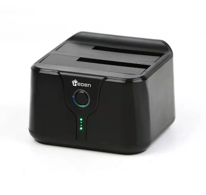 DUAL DOCK HEDEN pour 2 disques SATA 3,5''/2,5'' USB3.0 +Clonage