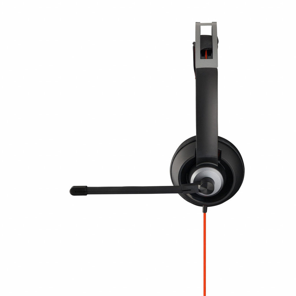 BLUESTORK MC401 Casque +Micro rotatif anti-bruit +Télec. Jack+USB
