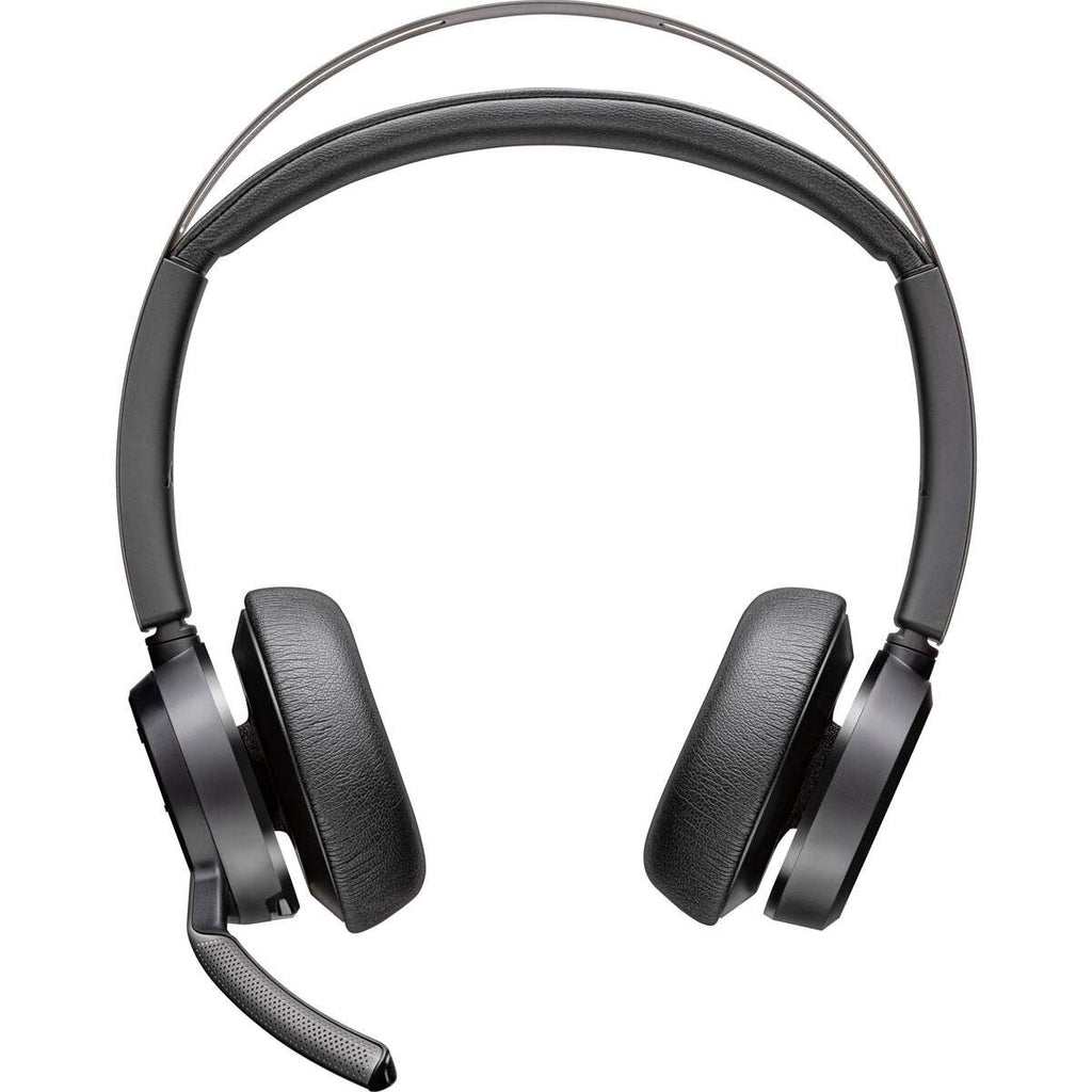 Poly Voyager Focus 2 – Casque Bluetooth + Adaptateur USB + Station de charge