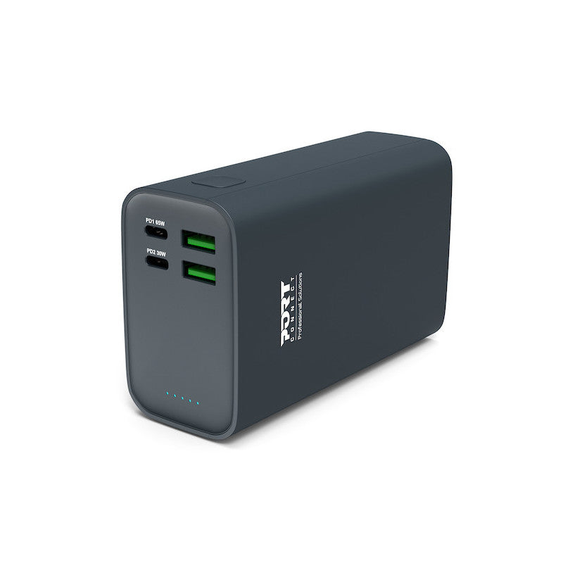POWERBANK 30 000 mAh PD 65W 4XUSB Type C Tablette/PC/Smartphone
