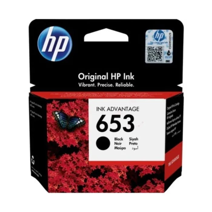 CRT HP 653 - encre Noir - (MC 60)