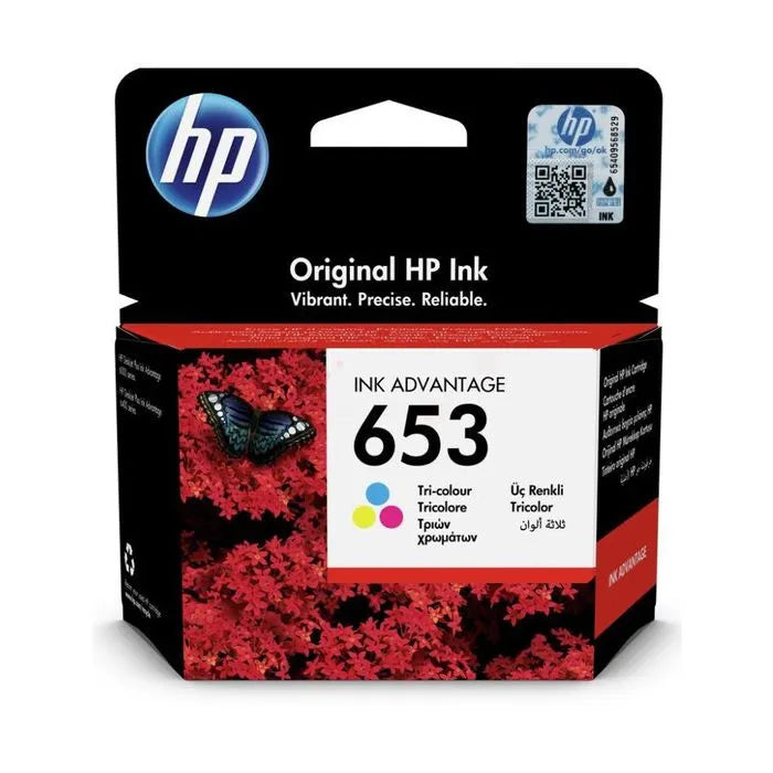 CRT HP 653 - encre 3-couleurs - (MC 60)