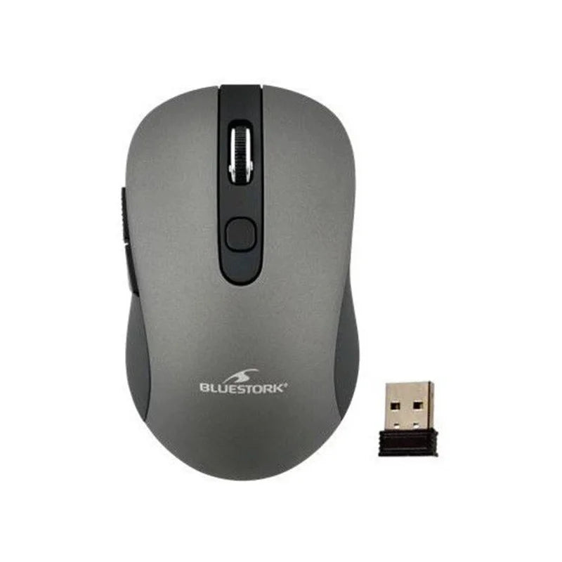 BLUESTORK M-WL-OFFICE60 * SOURIS 2.4Ghz 6 BOUTONS s/fil * Grise