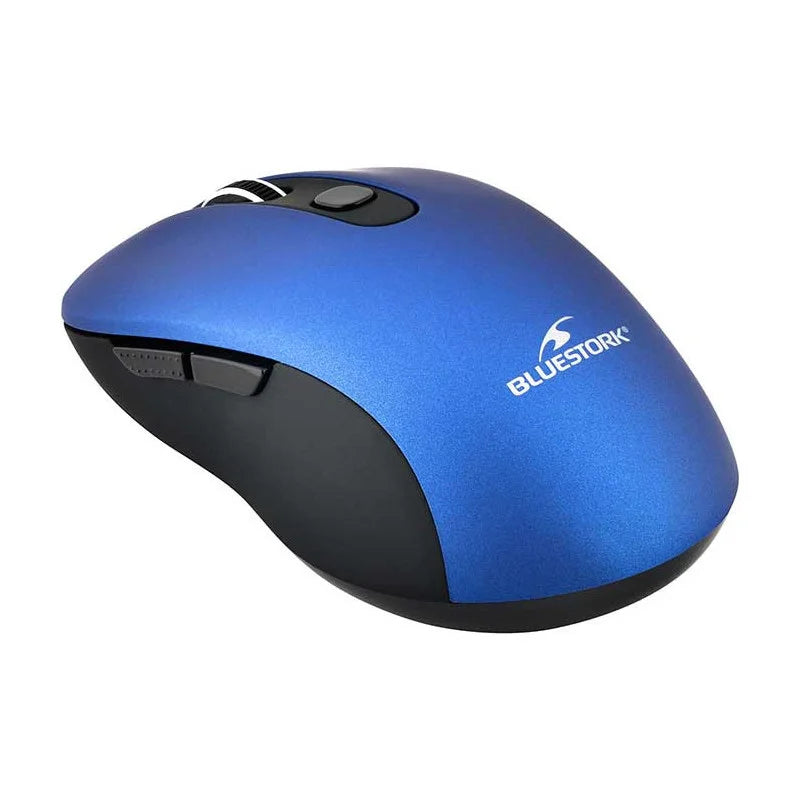 BLUESTORK M-WL-OFFICE60 -SOURIS 2.4Ghz 4 BOUTONS - BLEU ELECTRIC