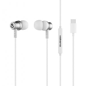 VOLKANO VK-1019-BK ECOUTEUR TYPE C PRISM 2.0 SERIES -WHITE